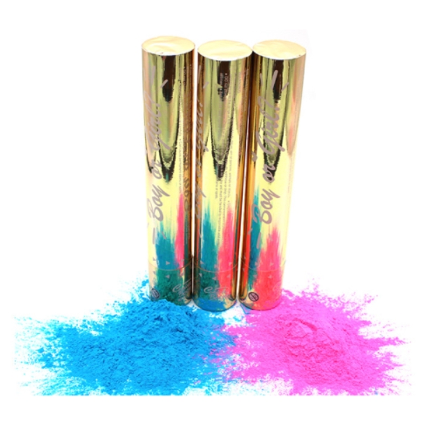 streamers gender reveal confetti PARTY POPPER