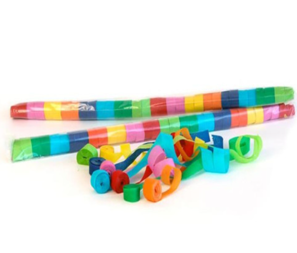 Flameproof streamers confetti tissue streamers
