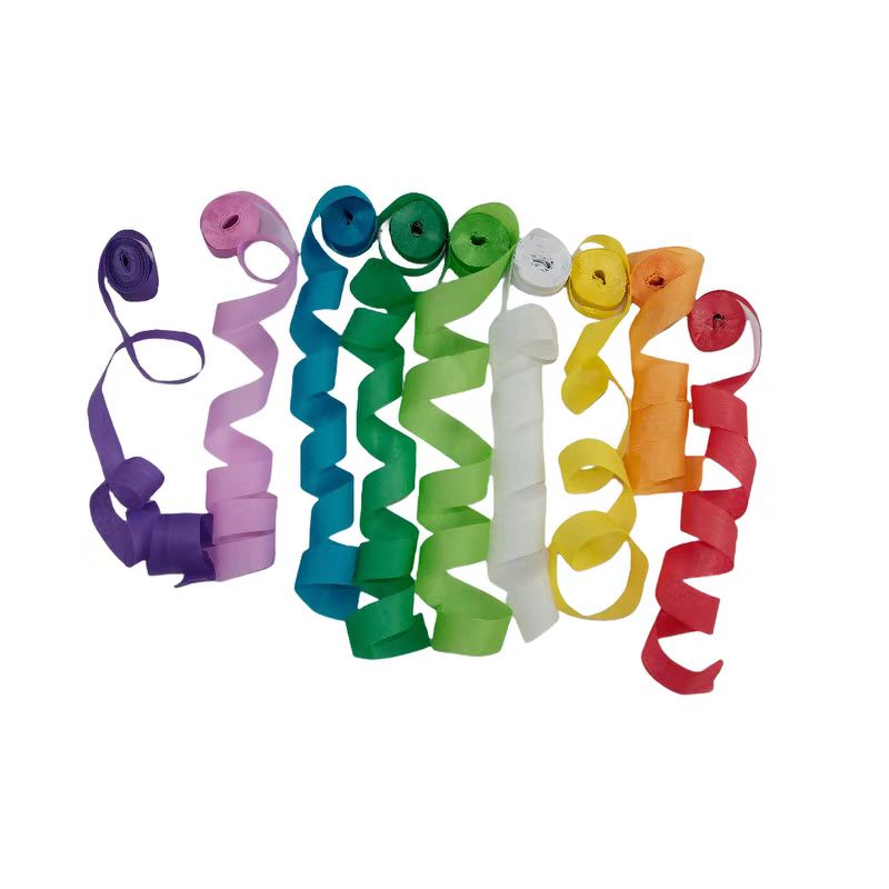 Different Color Confetti Packing In Tube