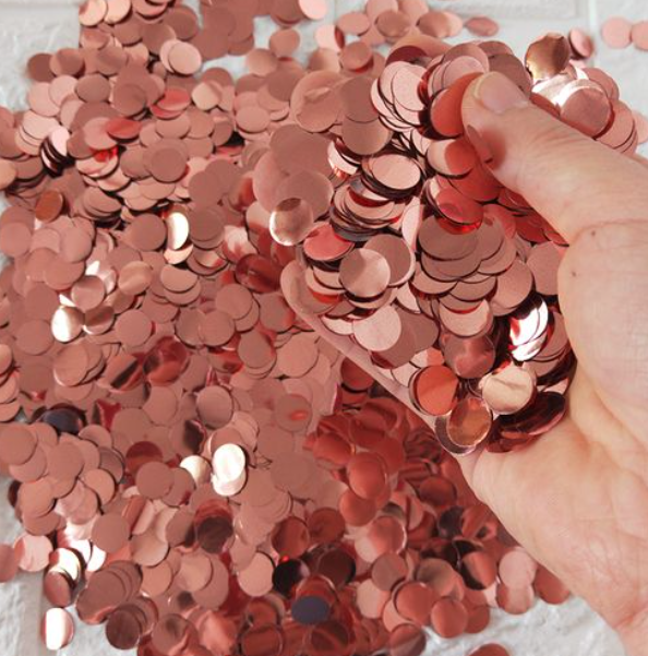 Min Round Metallic Confetti 10kg