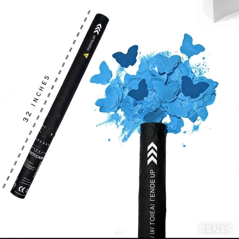 Gender reveal party cannon  80cm (Handheld )